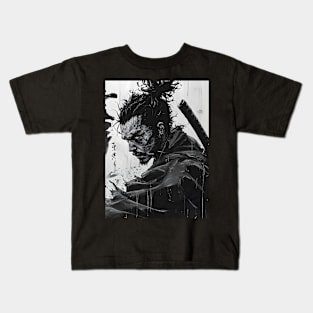 Vagabond Chronicles: Samurai Journeys, Manga Excellence, and Artistic Wonders Unveiled Kids T-Shirt